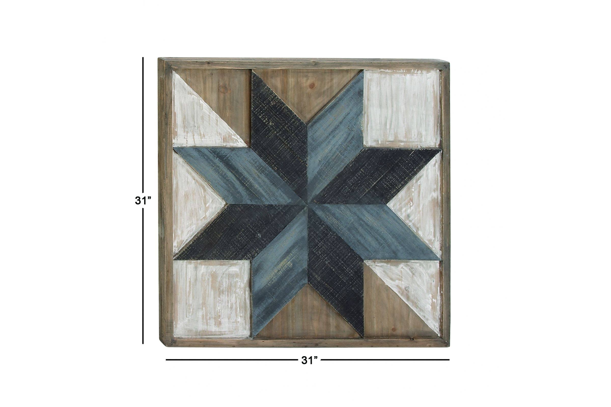 Benzara Wood Wall Art 31x22W, 31x22H