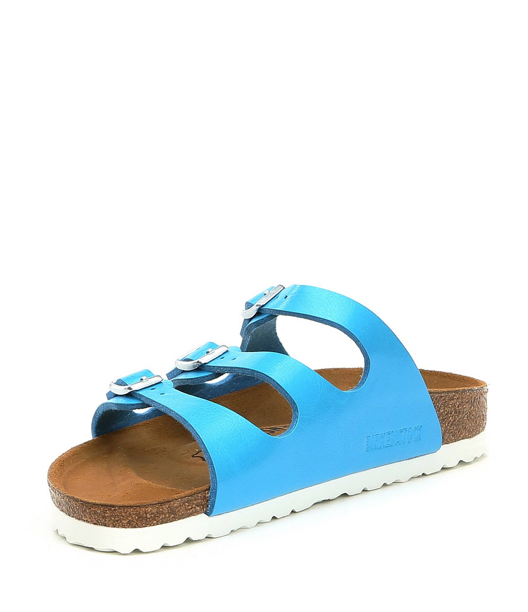Birkenstock Women's Florida Sandal - 36 Narrow - Graceful Ocean