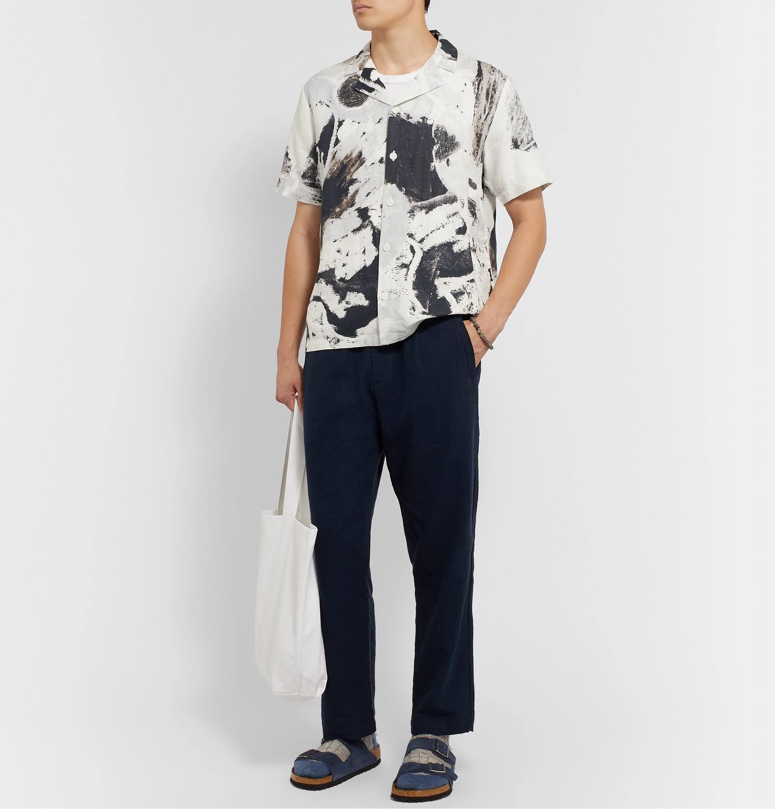 Birkenstock Arizona Suede Sandals Blue