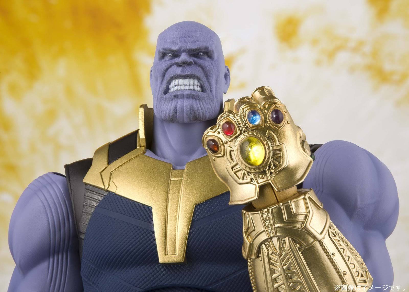 S.H. Figuarts Thanos Action Figure Avengers Infinity War Bandai Tamashii Nation