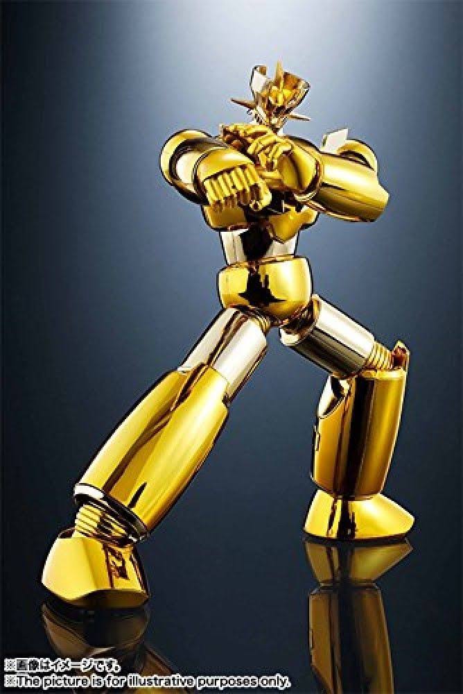 New Super Robot Chogokin Shin Mazinger Z Gold Ver Figure Bandai Tamashii Nation
