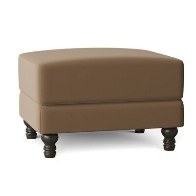 Birch Lane Montgomery 31x22 Rectangle Standard Ottoman Body Fabric: Belsire Coffee