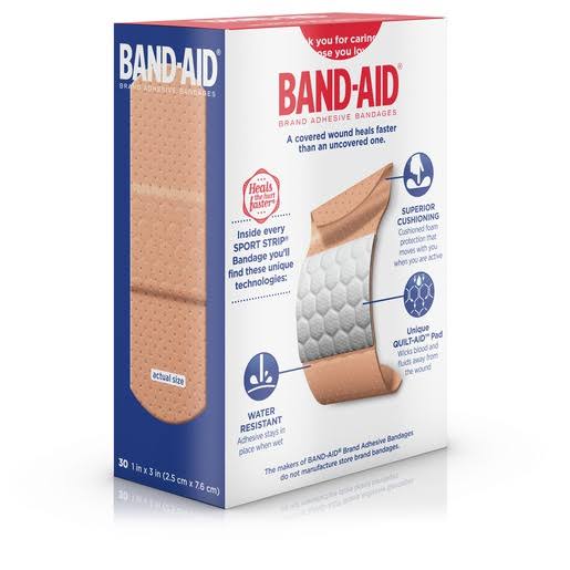 24 Pack: Brand Adhesive Bandages 30 Count
