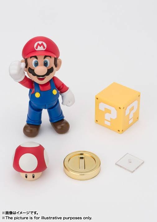 S.H.Figuarts Mario (New Package Ver.) Super Mario Brothers