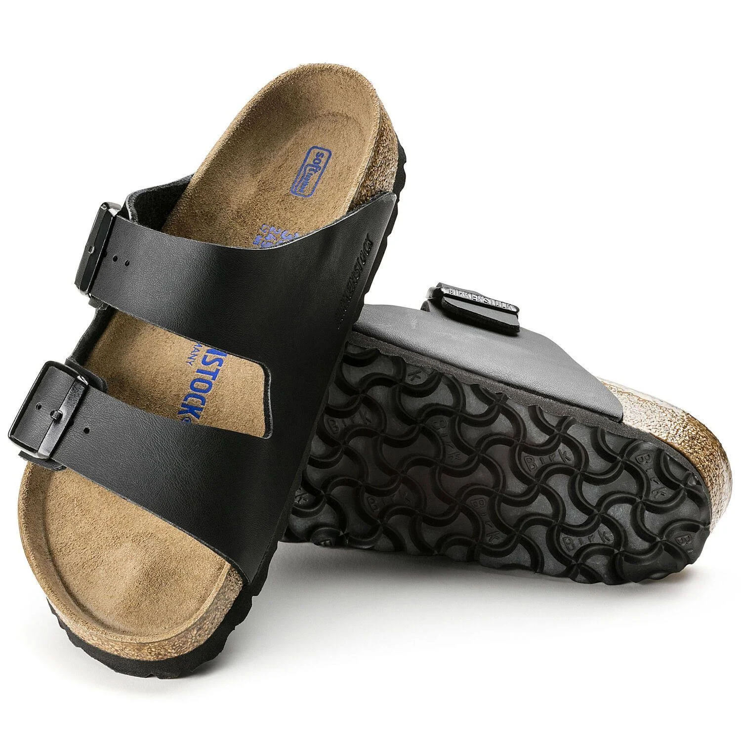 Birkenstock Arizona Soft Footbed Birko-Flor Blue 35 / Regular