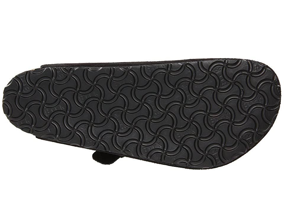 Birkenstock Boston Soft Footbed Clog - 38 - Black Suede