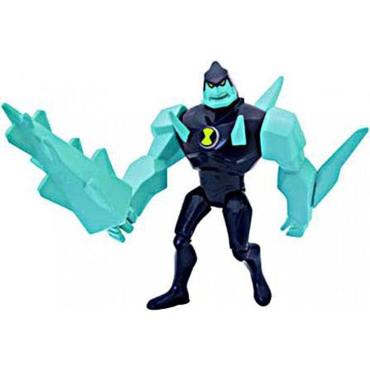 Ben 10 Diamondhead Action Figure [V.2 Blue Uniform Loose]
