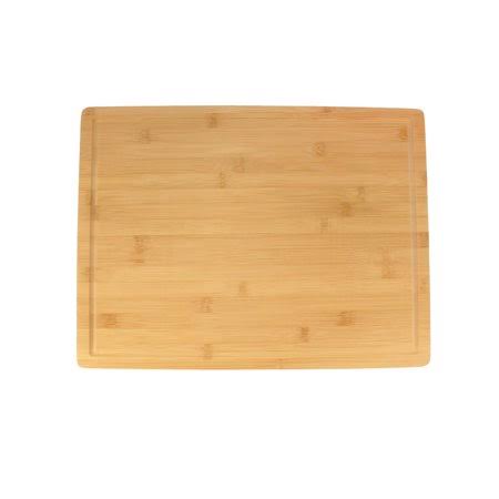 BambooMN Heavy Duty Premium Bamboo Cutting Board - 15.75 inch x 11.75 inch x 0.75 inch Grooved/Flat - 10 Units, Size: 15.75 x 11