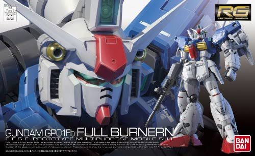 Bandai Hobby RG #13 Gundam GP01Fb Full Burnern Action Figure Model Kit, 1/144