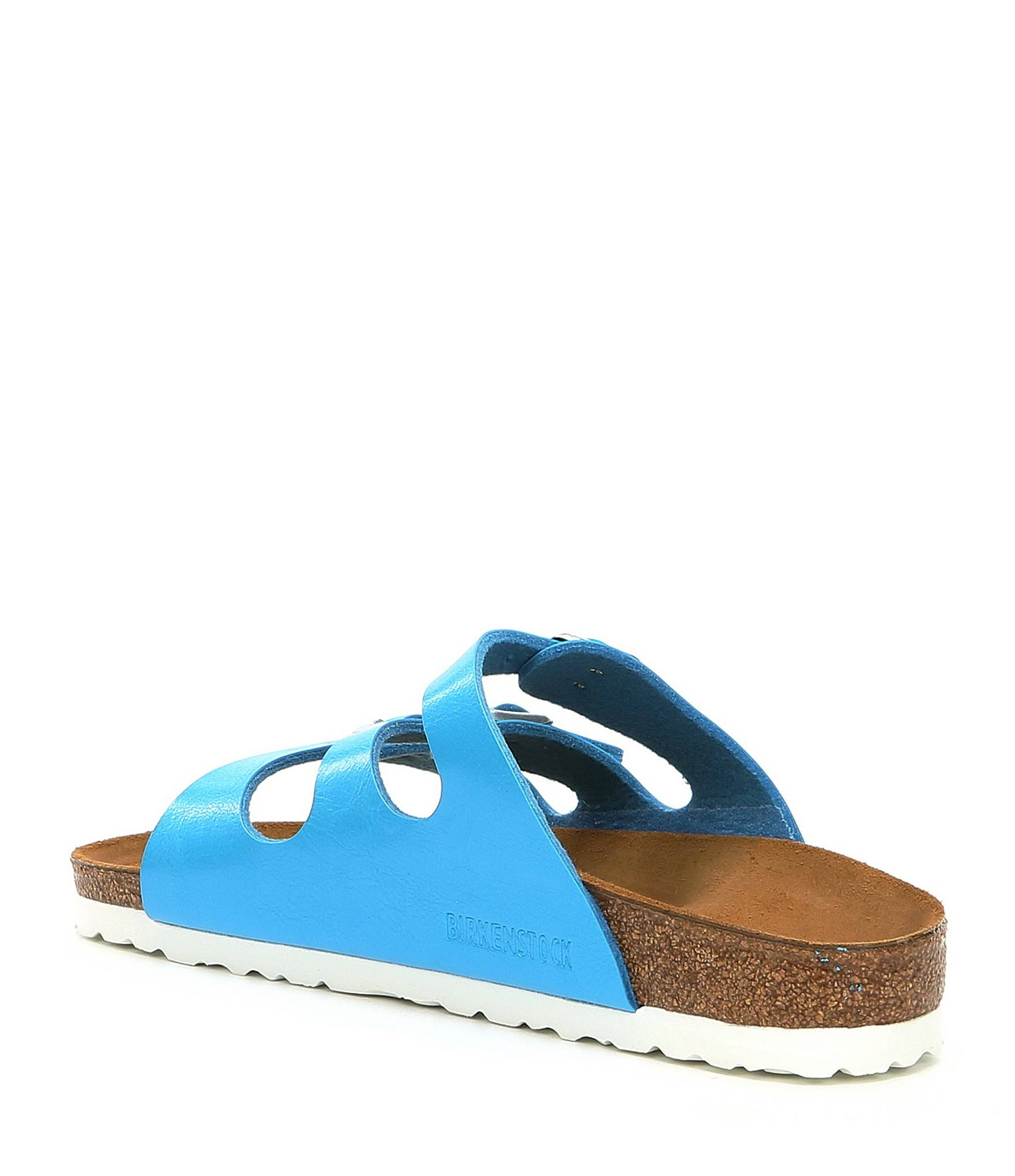 Birkenstock Women's Florida Sandal - 36 Narrow - Graceful Ocean