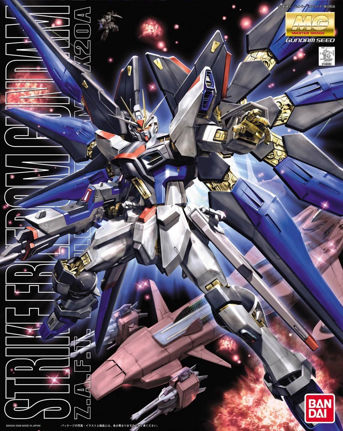 Bandai mg ZGMF-X20A Strike Freedom Gundam (Seed) 1/100