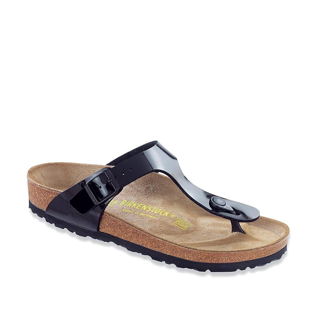 Birkenstock Women's Gizeh Patent Birko-Flor Sandal