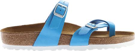 Birkenstock Women Mayari Birko Flor, Size: 42, Graceful Ocean