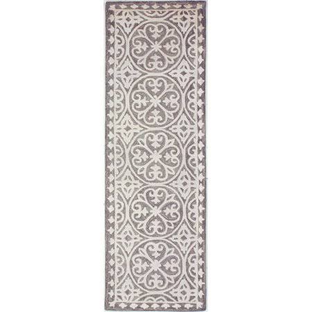 Dormont Hand-Tufted Wool Gray Area Rug Rug Size: Runner 2&6x22 x 8&