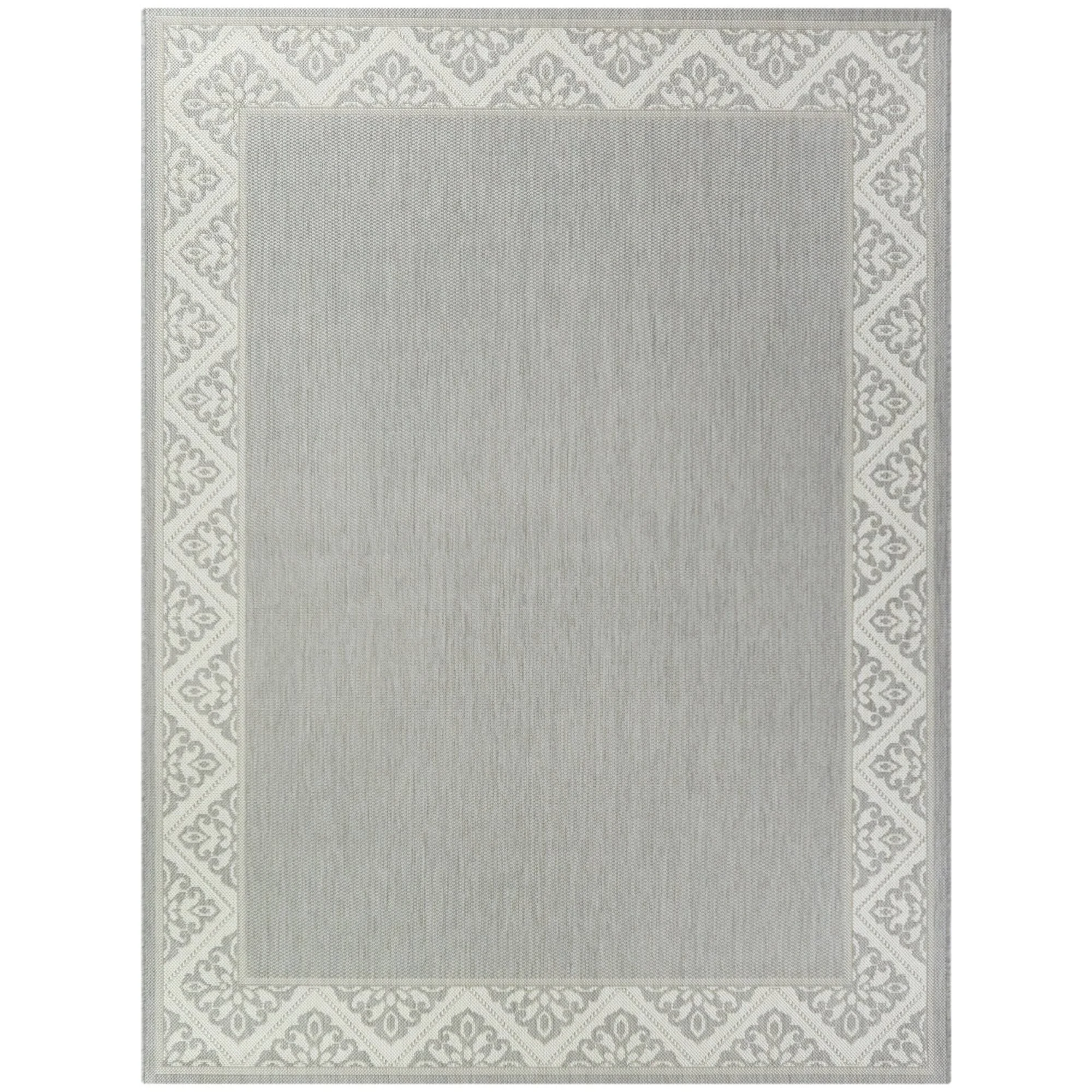 Signature Home Manor Indoor/Outdoor Area Rug - 7&10x22 x 10& - Grey