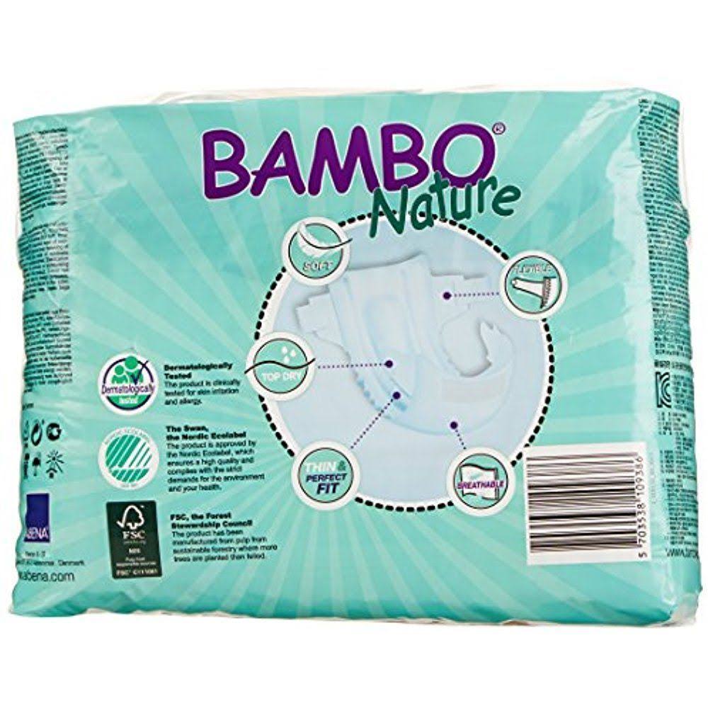 Bambo Nature Baby Classic Diapers, Size 2 - 6 pack, 30 count each