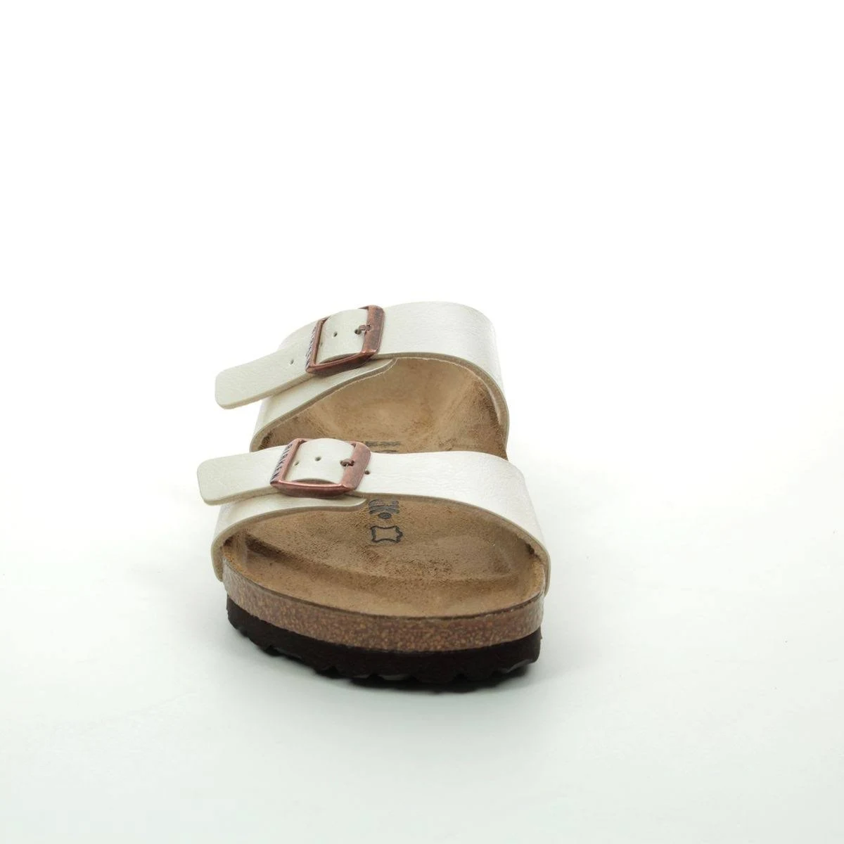 Birkenstock Sydney Oyster Womens Slide Sandals 1016170 in Size 36