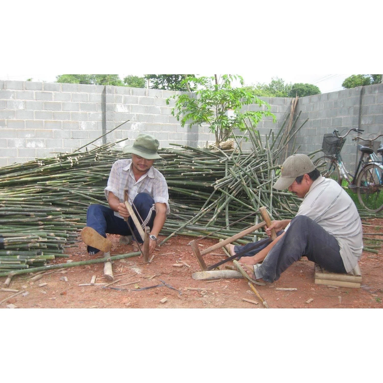Bamboo54 Handmade Bamboo 4-Tier Folding Bookcase (Vietnam)