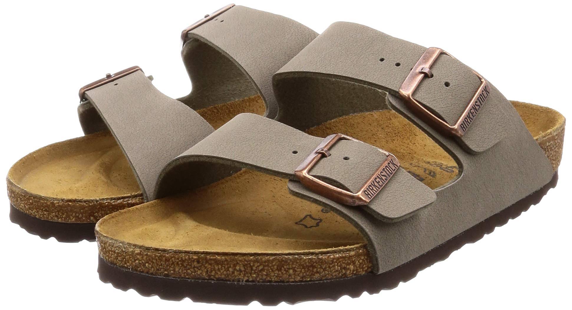 Birkenstock Arizona Birko Flor Sandals - Stone