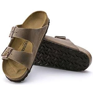 Birkenstock Arizona, Tobacco Oiled Leather Size: 44 N