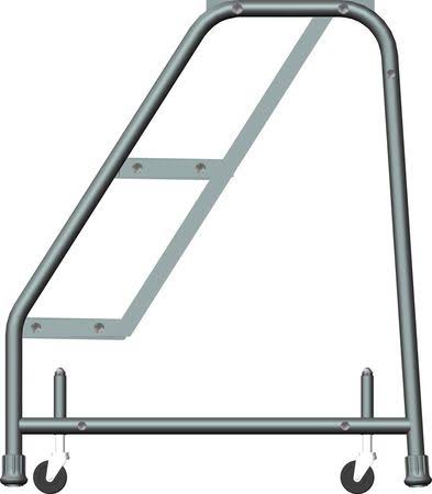 Ballymore 326R Rolling Ladder,steel,28-1/2 in.H