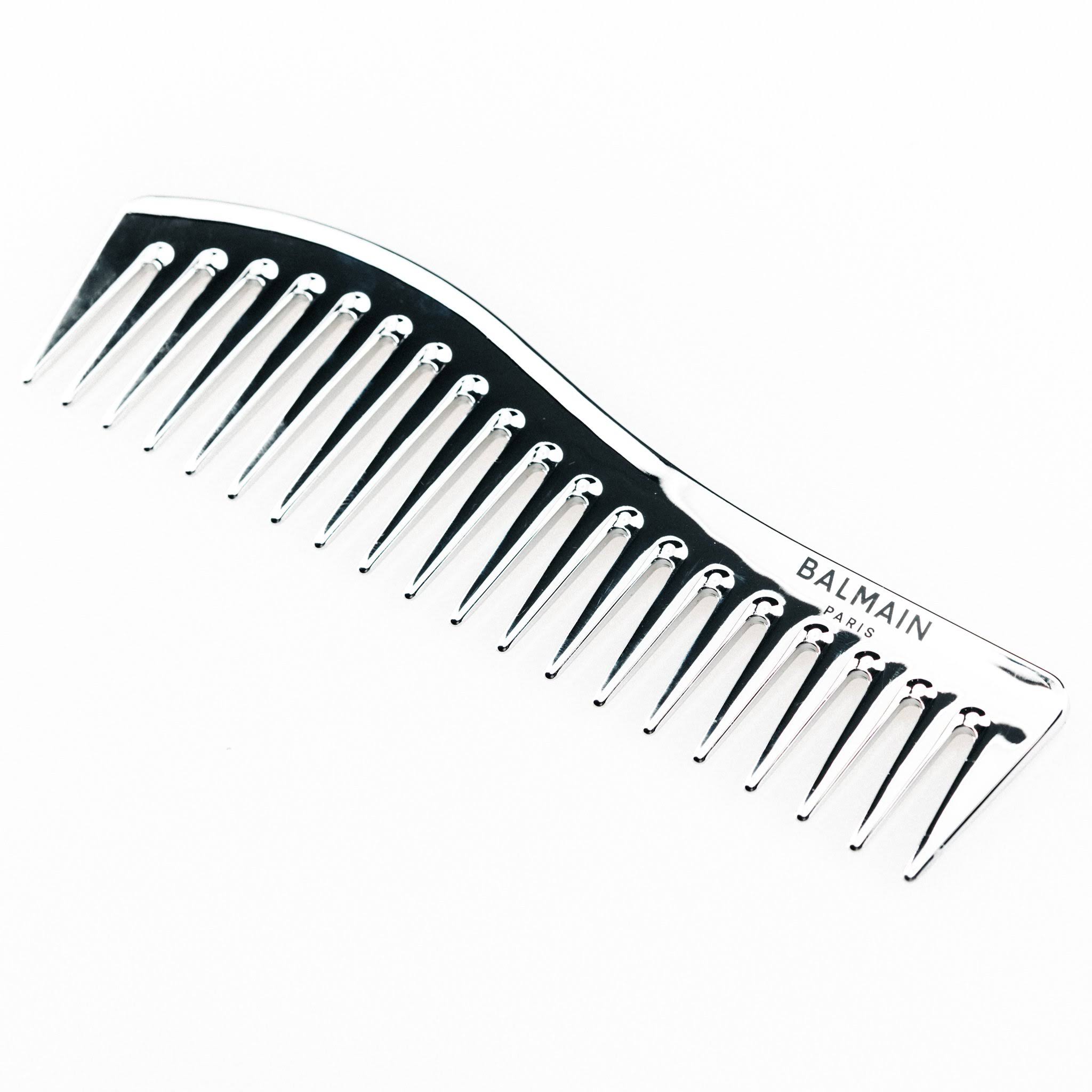 Balmain Hair Couture Balmain Limited Edition Silver Styling Comb Blush Haus of Beaute
