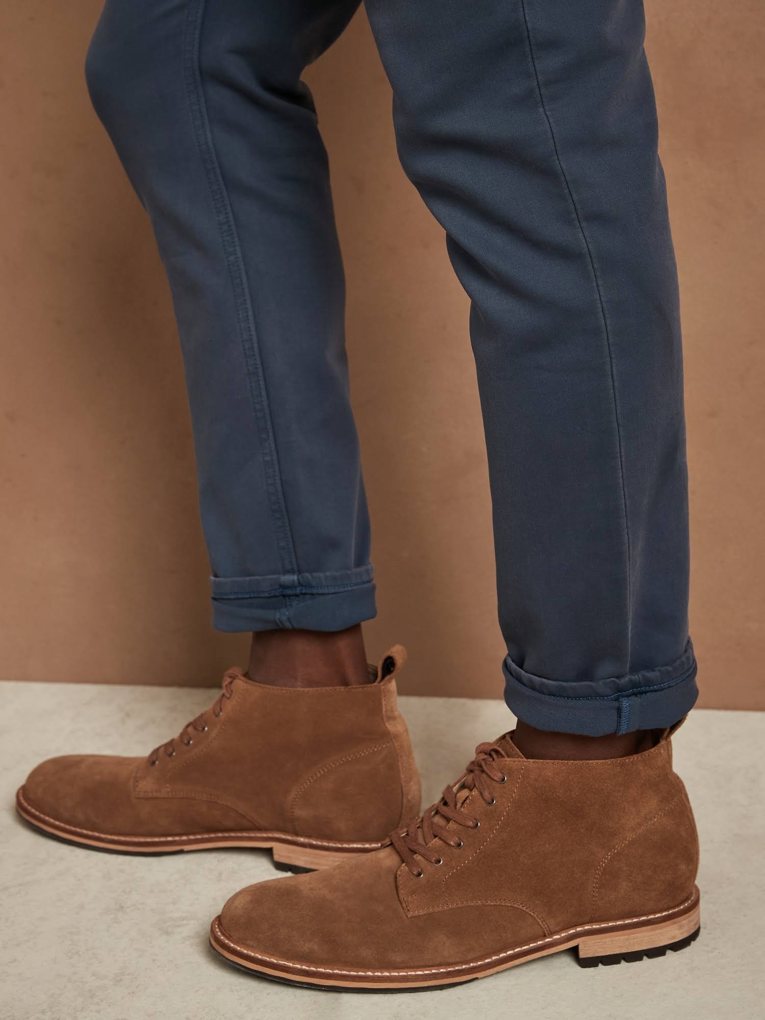 Banana Republic Men's Skinny Traveler Pant Sullivan Blue Size 30W 32L
