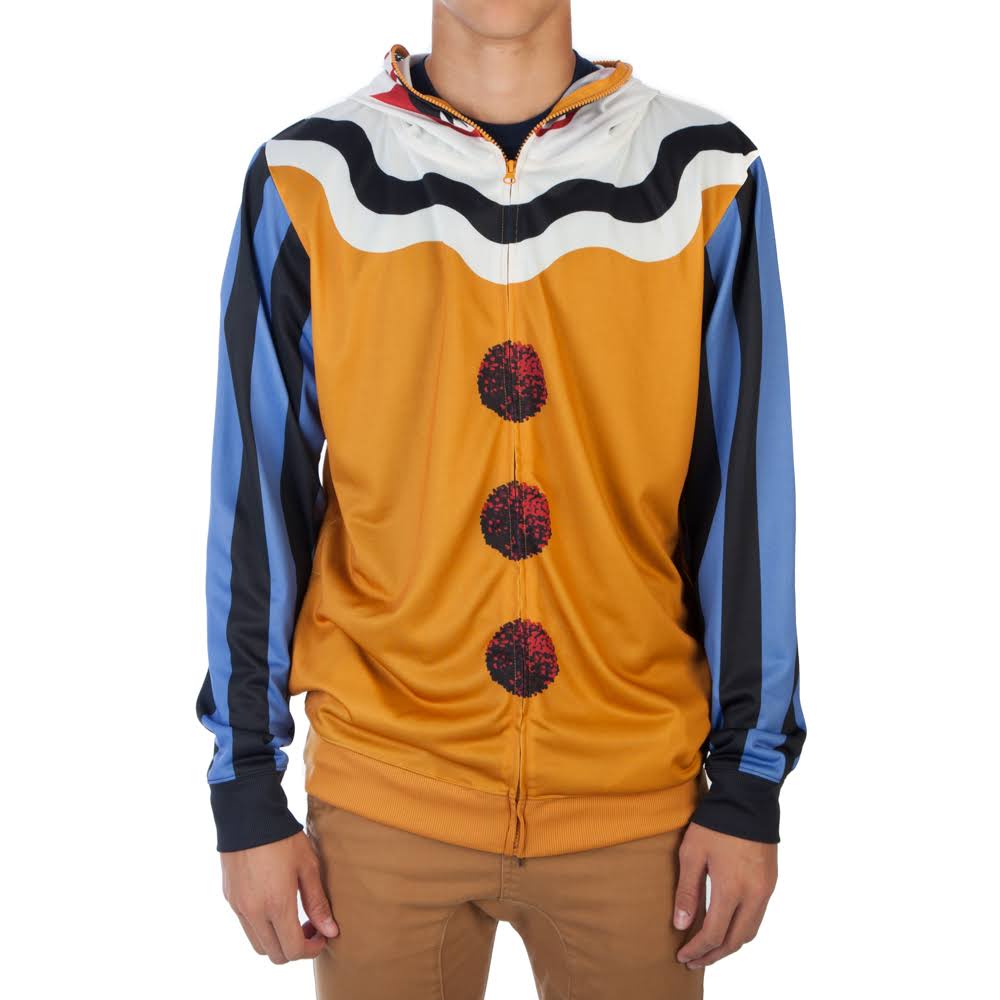 Bioworld Men's Scary Clown Halloween Costume Hoodie