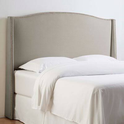 Stillman Upholstered Wingback Headboard Birch Lane Size: Full, Upholstery: Klein Dove