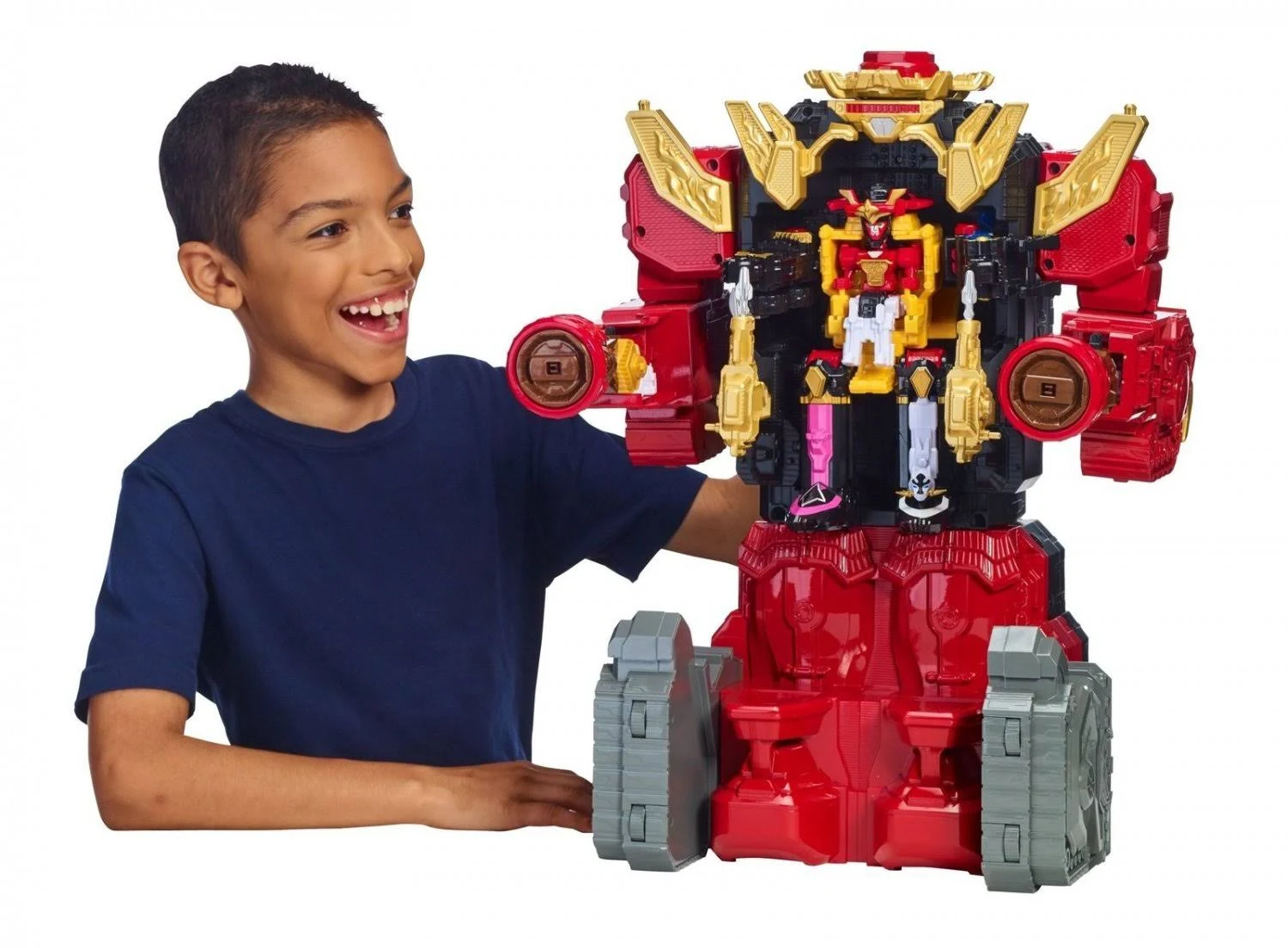 Power Rangers Ninja Steel - Lion Fire Fortress Zord