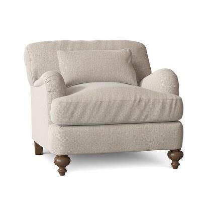 Birch Lane Wivenhoe Armchair Body Fabric: Nobletex Platinum