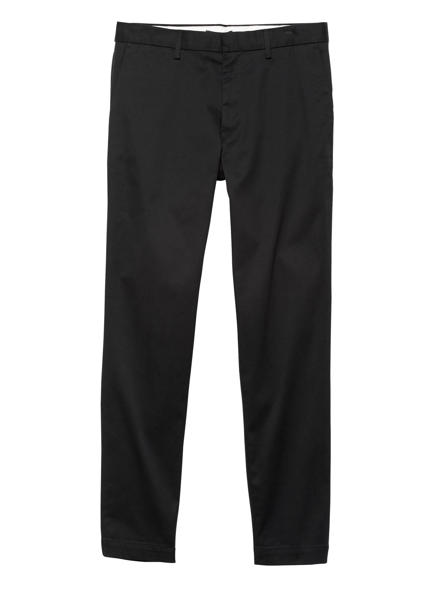 Banana Republic Men's Tapered Rapid Movement Chino Pant Black Size 40W 34L