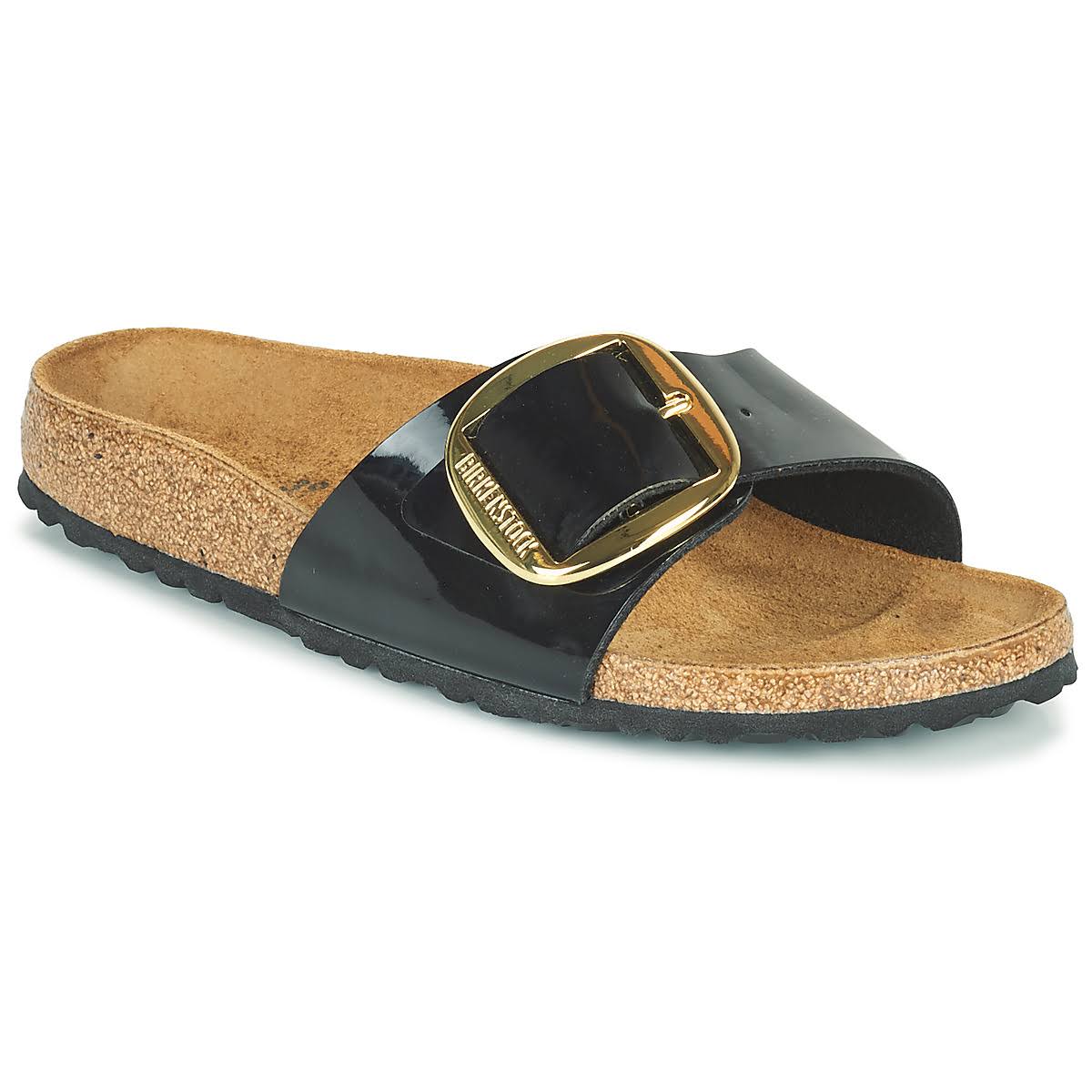 Birkenstock W Madrid Big Buckle - Patent Black - US 6 - Women