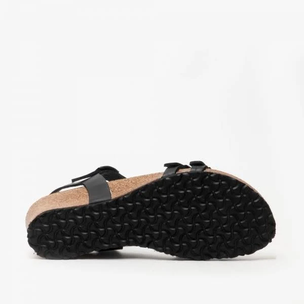 Papillio Womens Lana Leather Black Sandals 9 US, Adult Unisex, Size: One Size