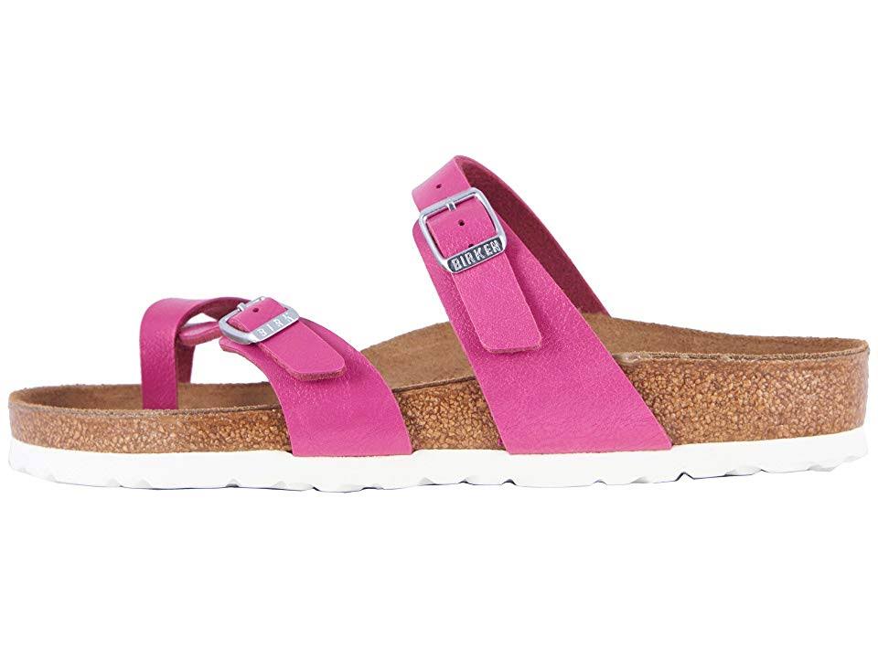 Birkenstock Women's Mayari, Graceful Magenta Haze Birko-Flor Size: 39 M