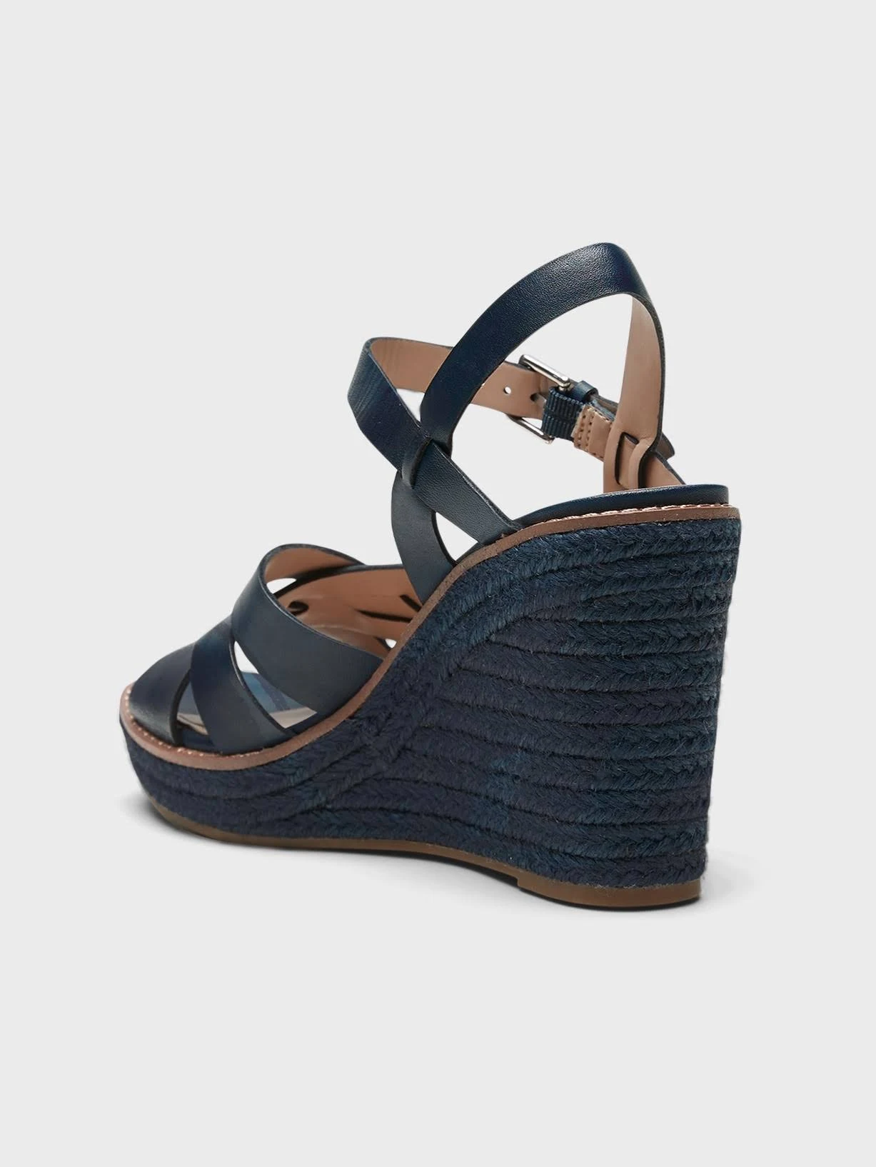 Banana Republic Women's Strappy Espadrille Sandal Navy Size 11