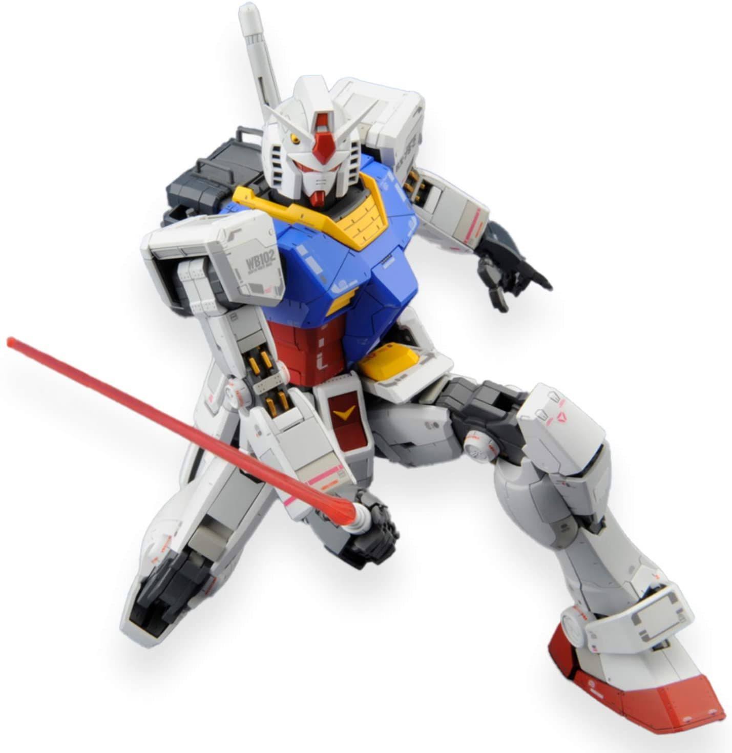 Bandai Hobby mg Gundam RX-78-2 Ver. 3.0 1/100 Scale Action Figure Model Kit