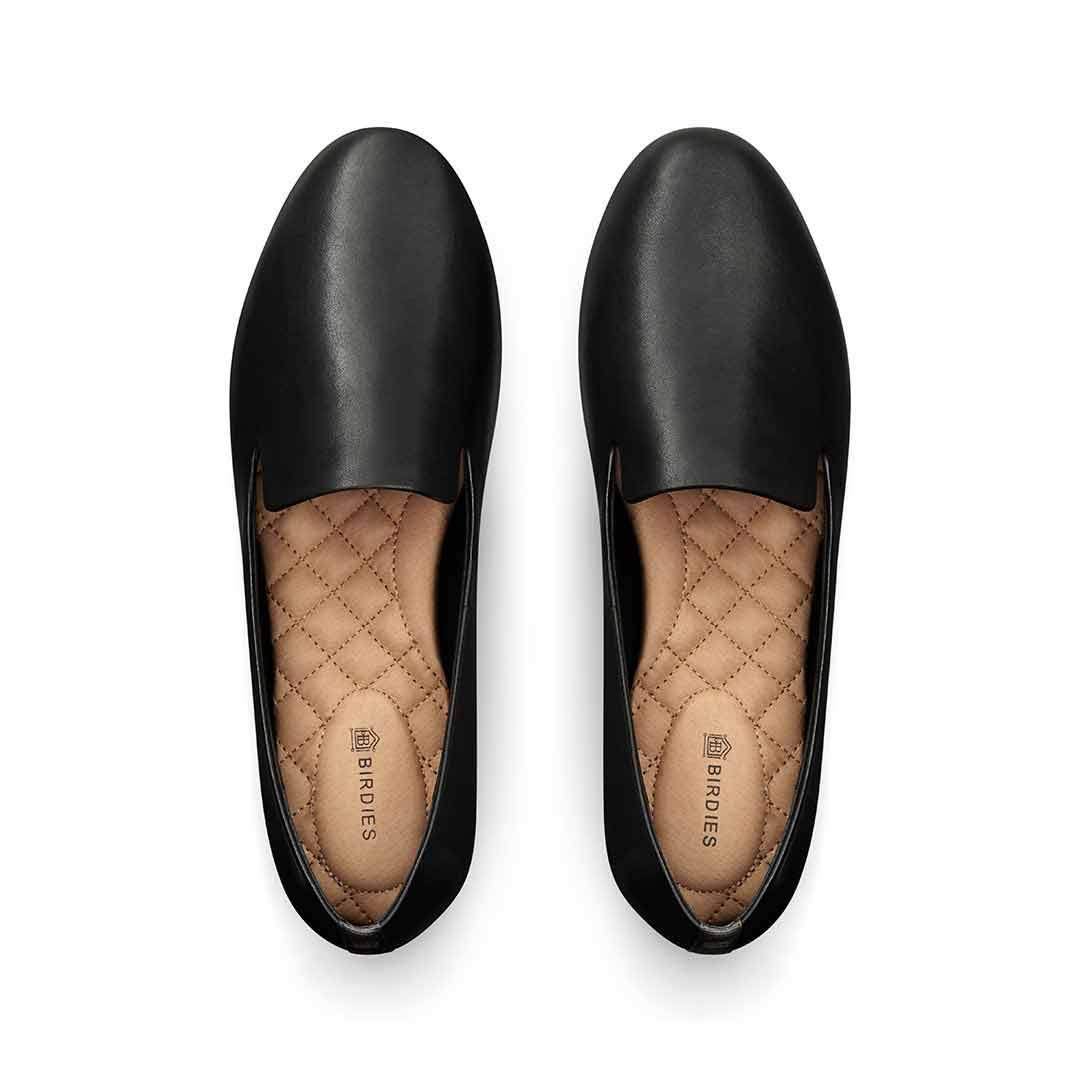 Birdies The Starling - Black Leather Shoes, Size 8