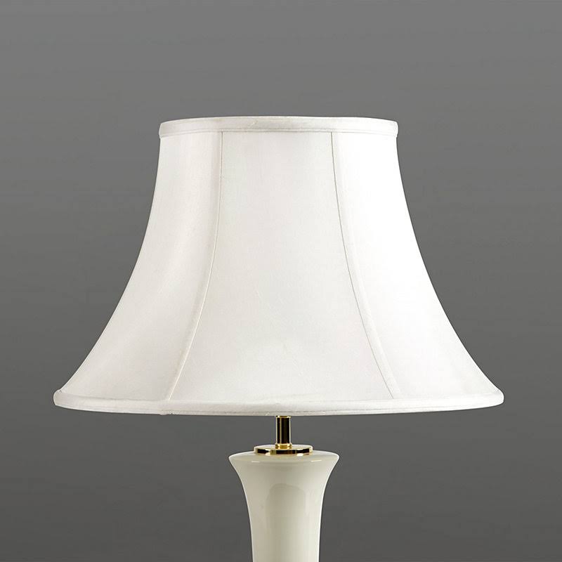 Couture Bell Lamp Shade Burlap 14x22 - Ballard Designs