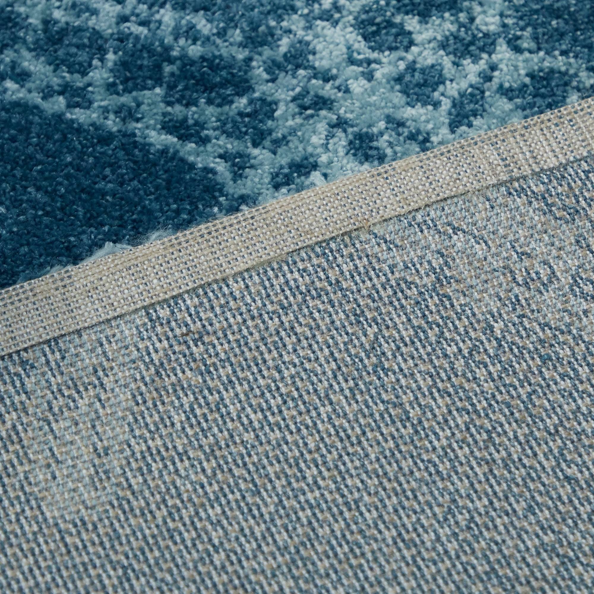 Balta Leyton Blue 8 ft. x 10 ft. Starfish Print Area Rug