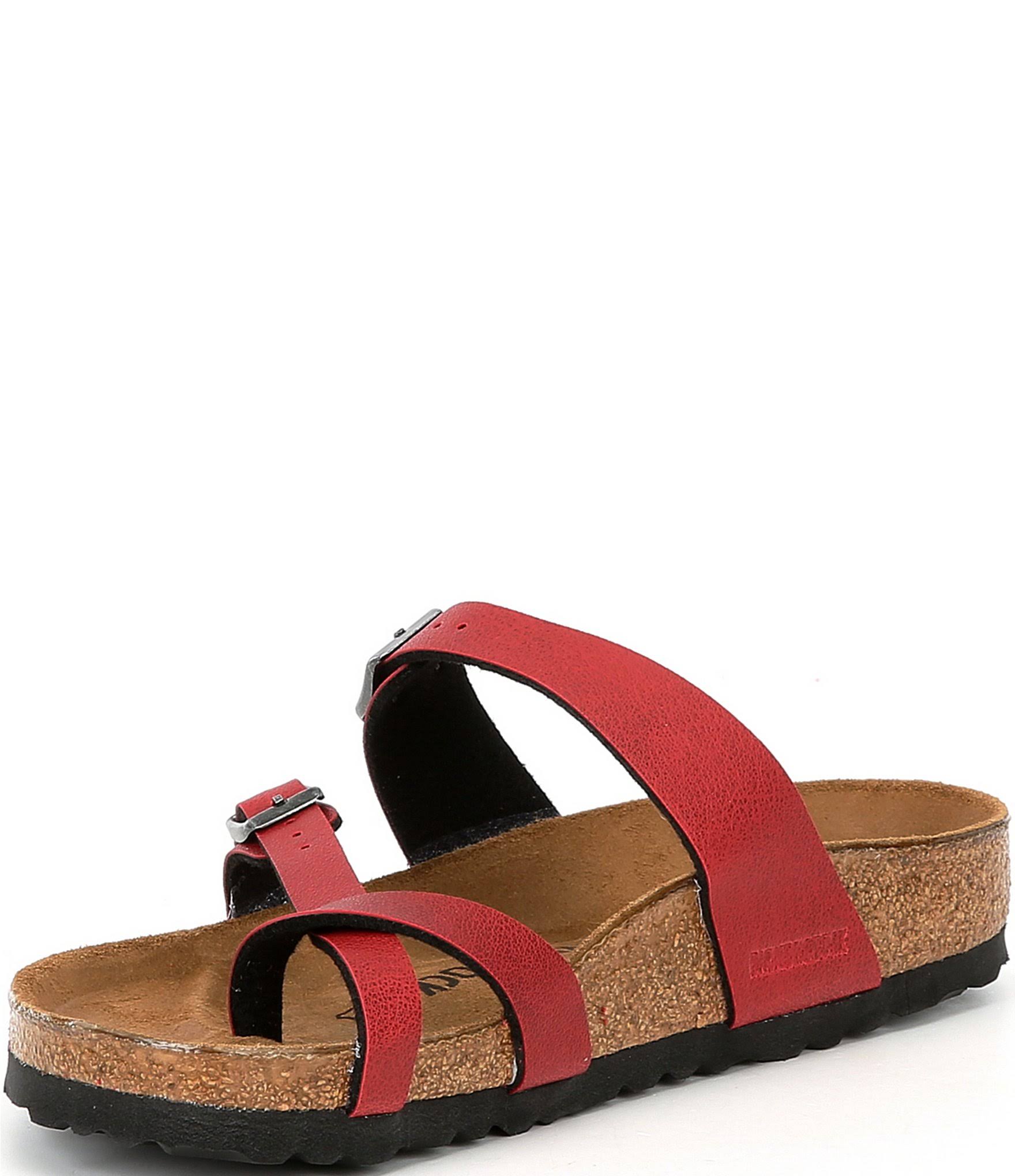 Birkenstock Women's Mayari Birko-Flor Pull Up Bordeaux