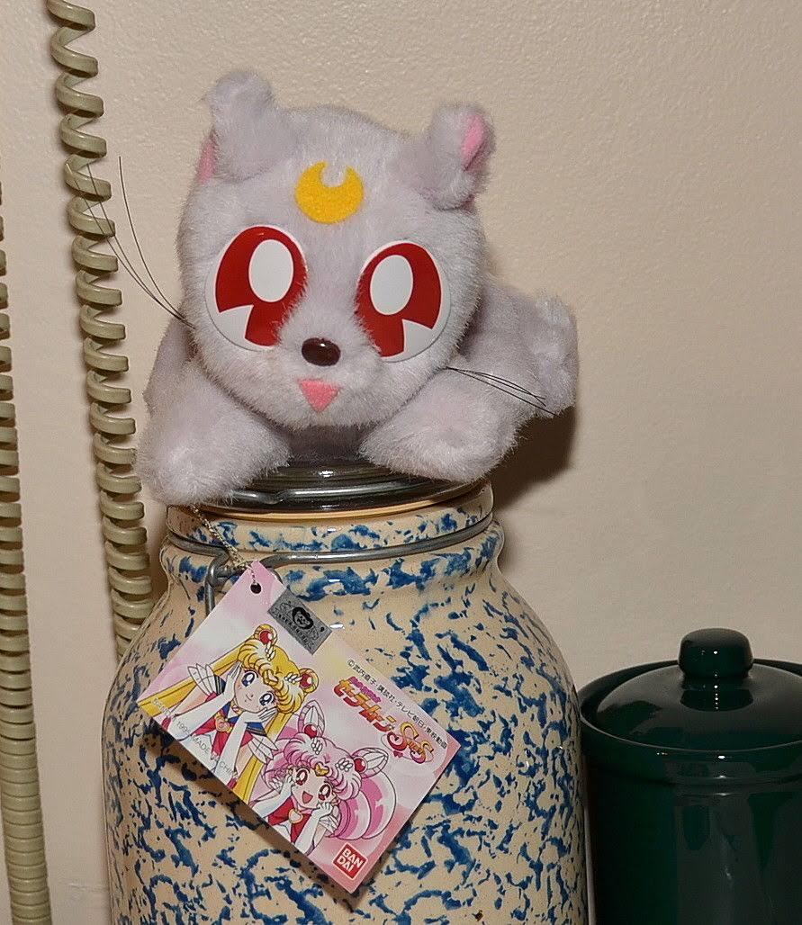 Sailor Moon Supers Diana Cat Plush Doll Stuffed Toy Japanese Bandai J