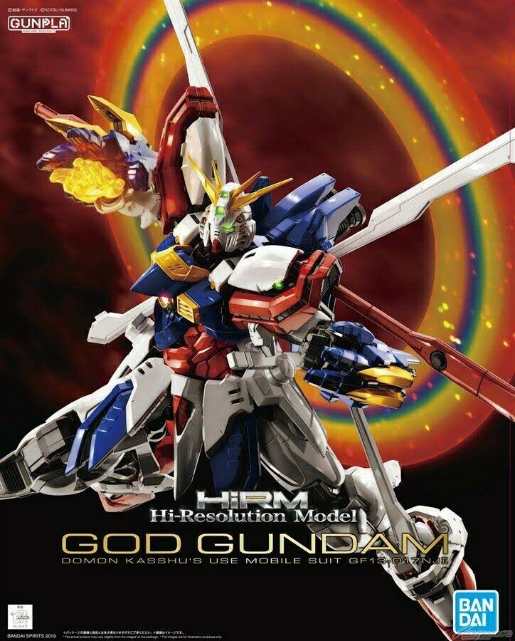 God Gundam G Gundam Hi-Resolution (1/100) Model Kit