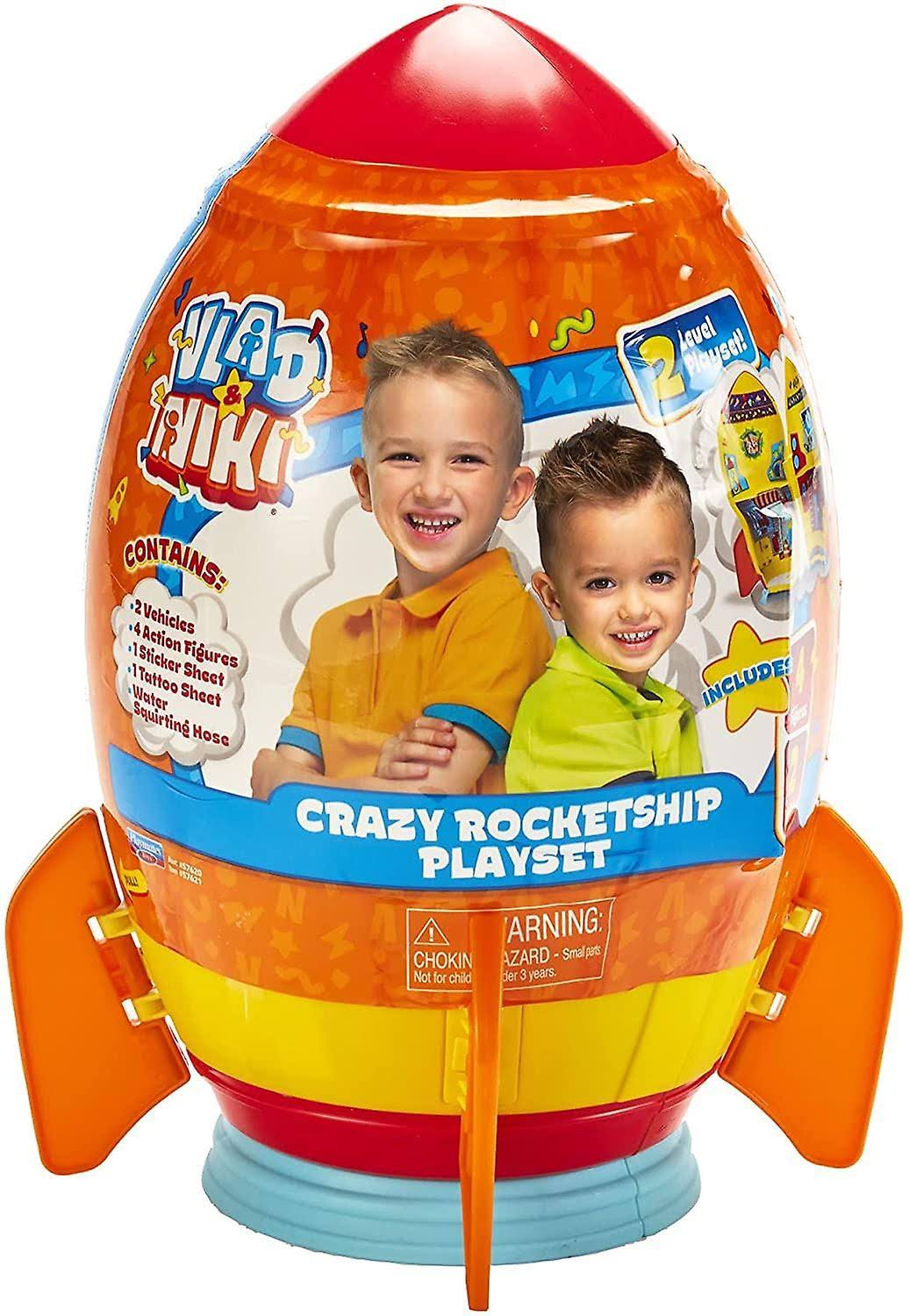 Vlad and Niki Crazy Rocketship Playset