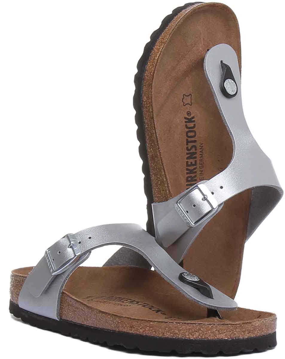 Birkenstock Sandals | Gizeh, Silver