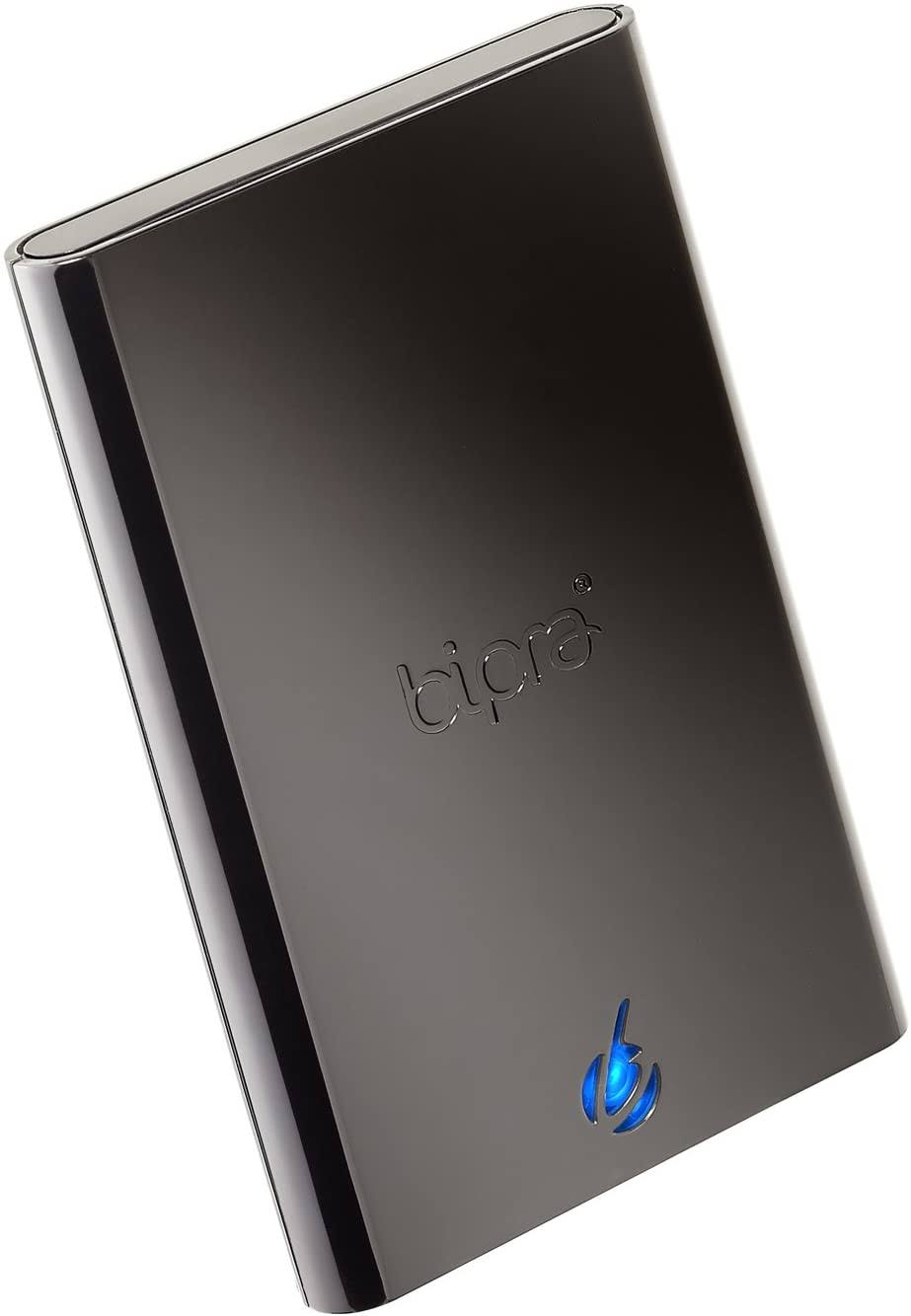 Bipra S2 2.5 inch USB 2.0 NTFS Portable External Hard Drive - Black (1tb)