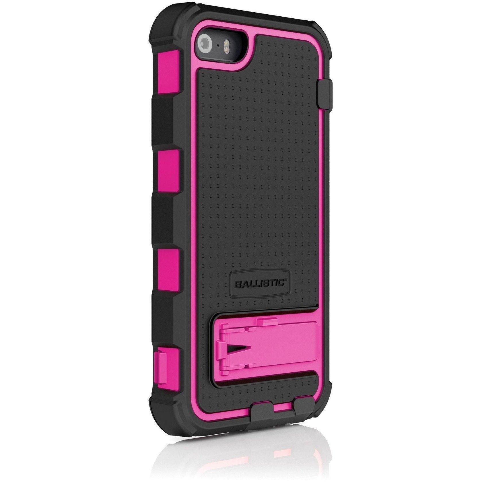 Ballistic iPhone 5/5s/SE Hard Core Case - Pink / Black