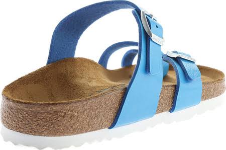 Birkenstock Women Mayari Birko Flor, Size: 42, Graceful Ocean