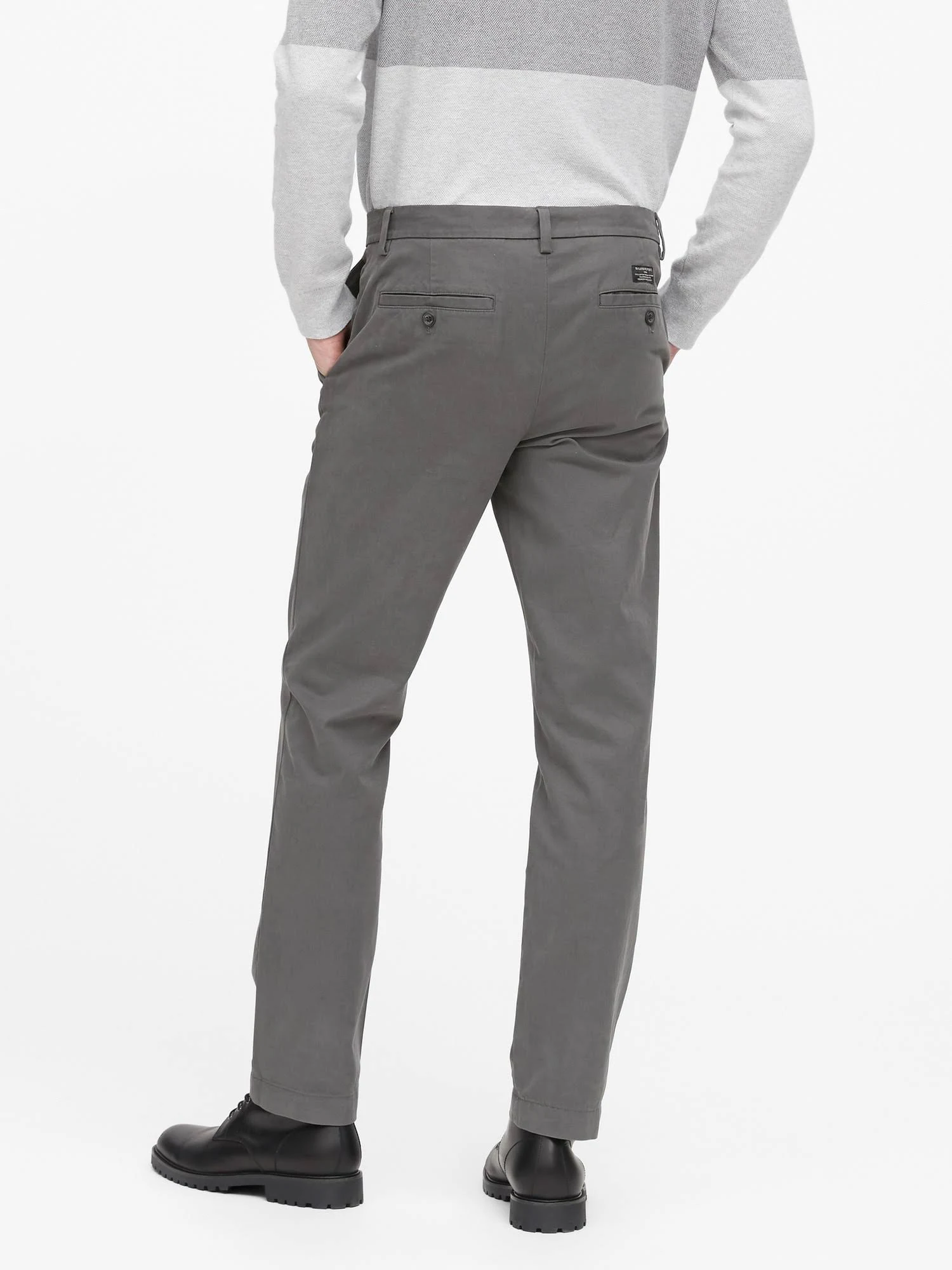 Banana Republic Men's Aiden Slim Chino Pant Gray Size 38W 32L