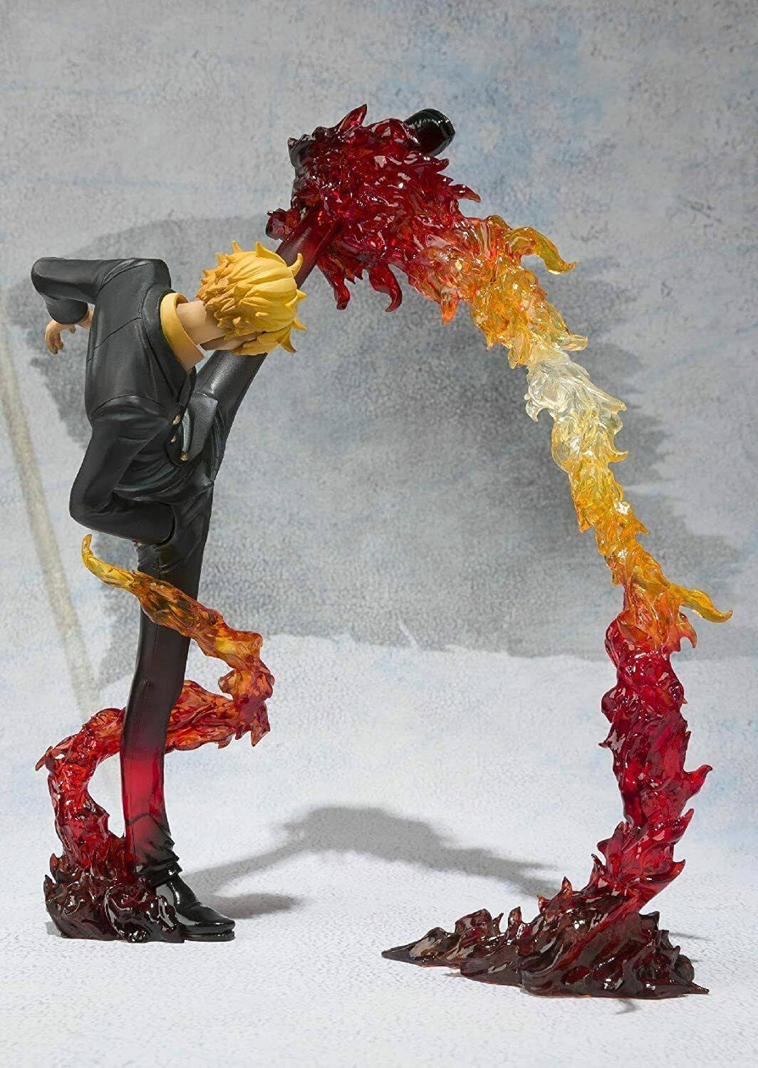 One Piece: Sanji Battle Ver Diable Jambe Flambage Shot Figuarts Zero Figure